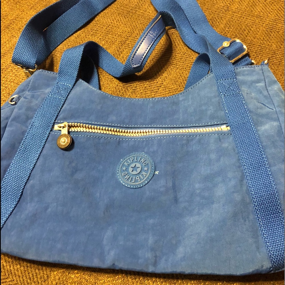 Kipling tote, Royal Blue